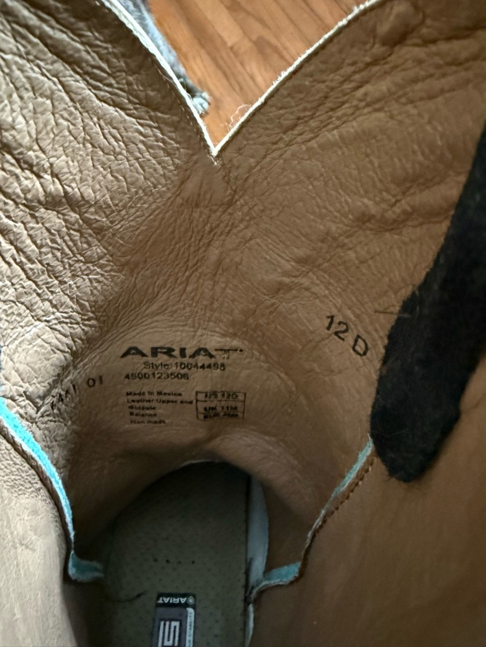 Ariat Futurity Black Suede Boots - Picture 6 of 6